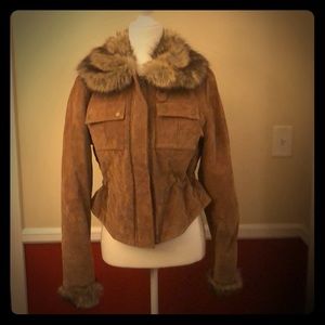 Beautiful Genuine Leather winter jacket